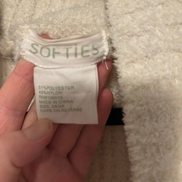 Softies Marshmallow Rib Robe - Picture 10 of 11